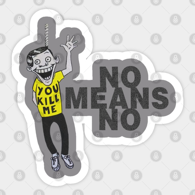 Vintage Nomeansno Sticker by Native Culture